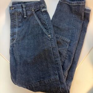 rag & bone Women's Dark Blue Straight Leg Jeans